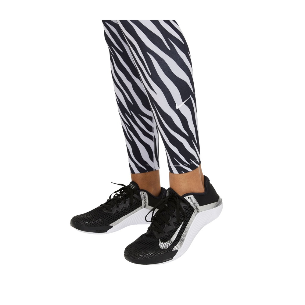 Nike Women's Icon Clash 7/8 Zebra Print Running Gym Workout Leggings $70 S - Picture 4 of 6